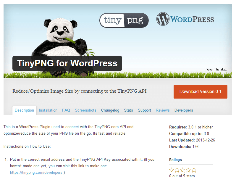 TinyPNG for WordPress